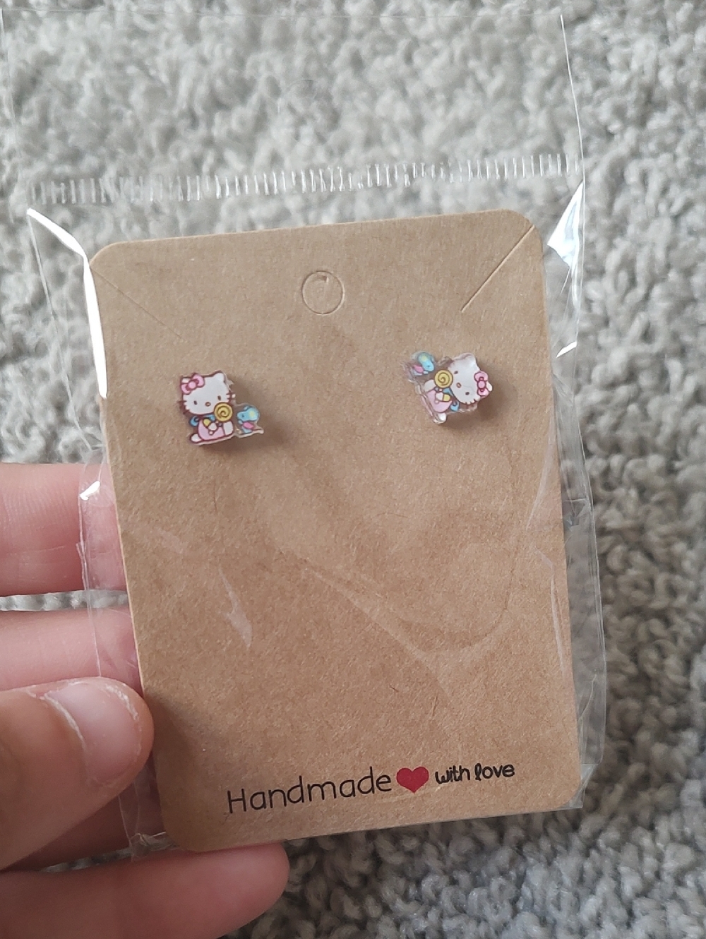 Hello Kitty Stud Earrings